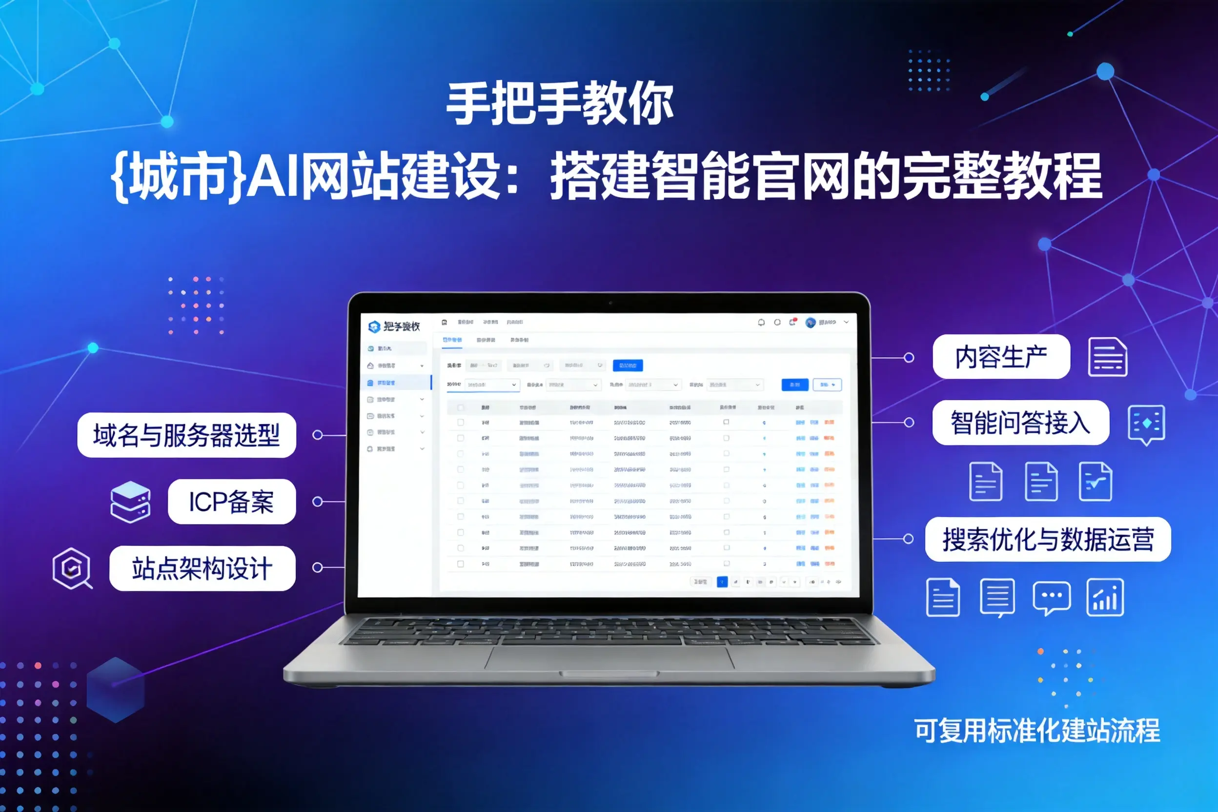 手把手教你贵阳AI网站建设：搭建智能官网的完整教程