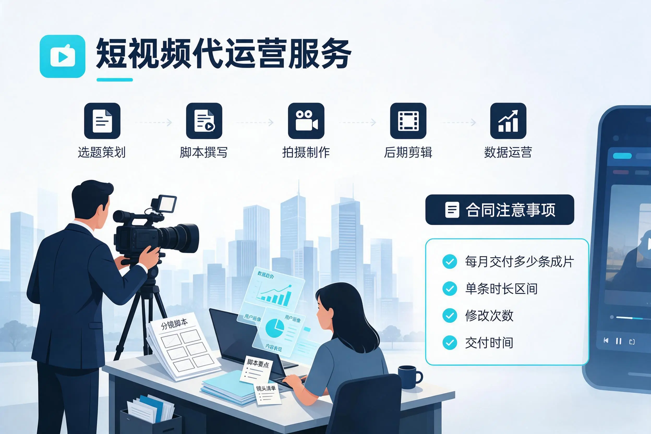 短视频代运营包含哪些服务？贵阳企业常见问题科普