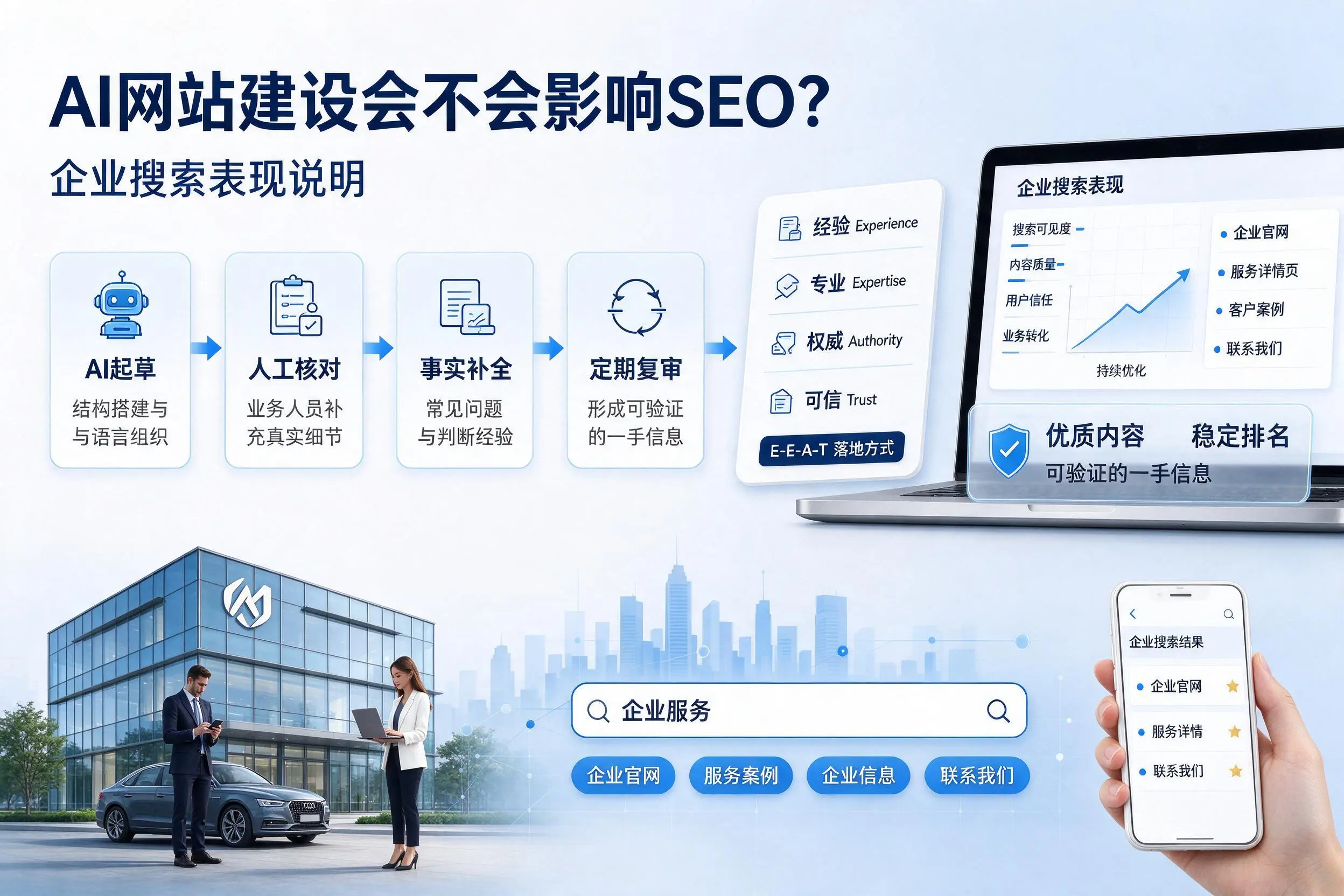 AI网站建设会不会影响SEO？贵阳企业搜索表现说明