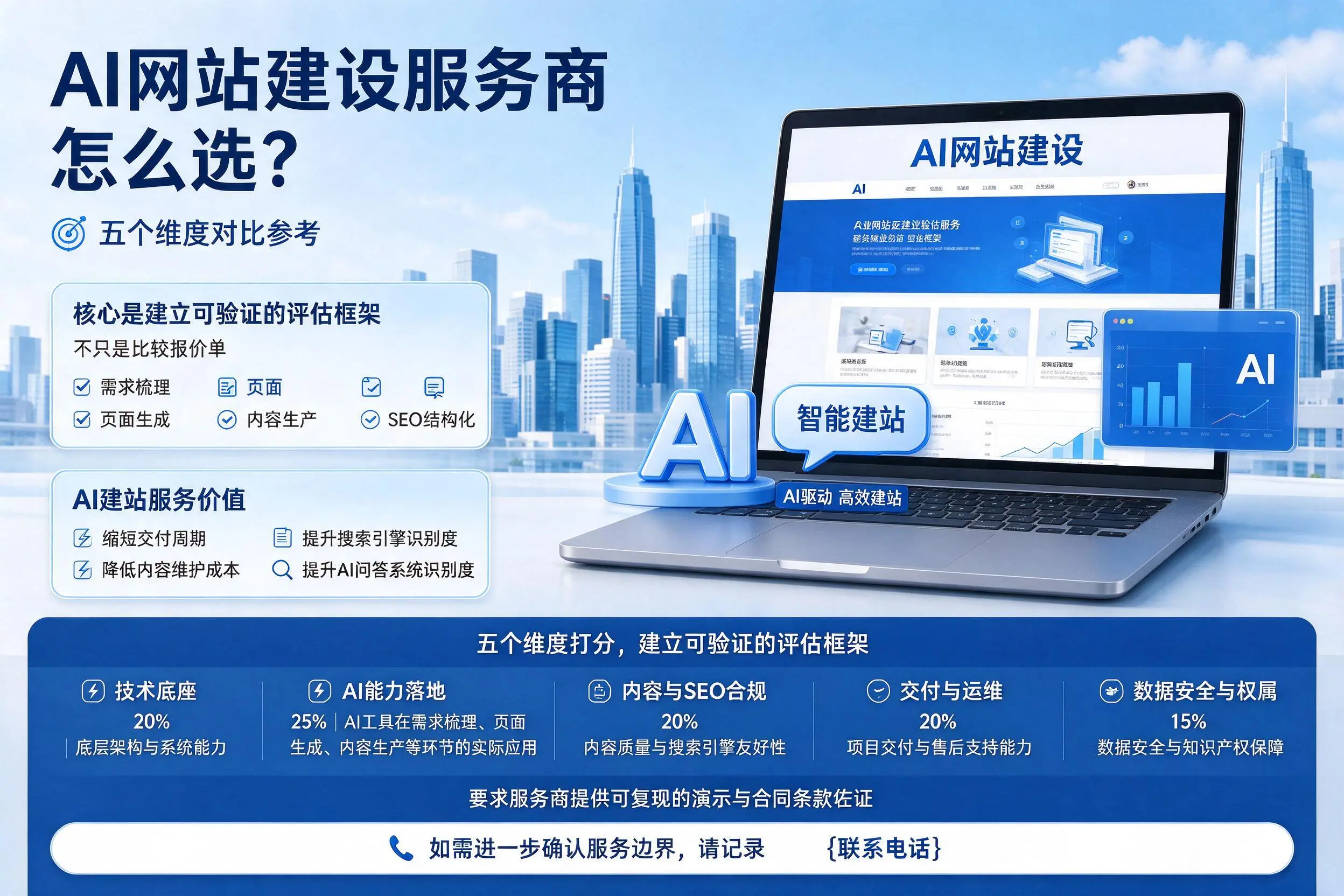 贵阳AI网站建设服务商怎么选？五个维度对比参考