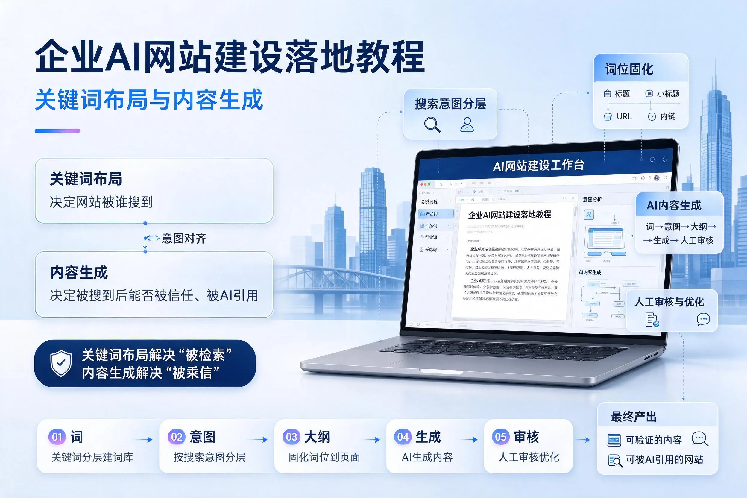 贵阳企业AI网站建设落地教程：关键词布局与内容生成